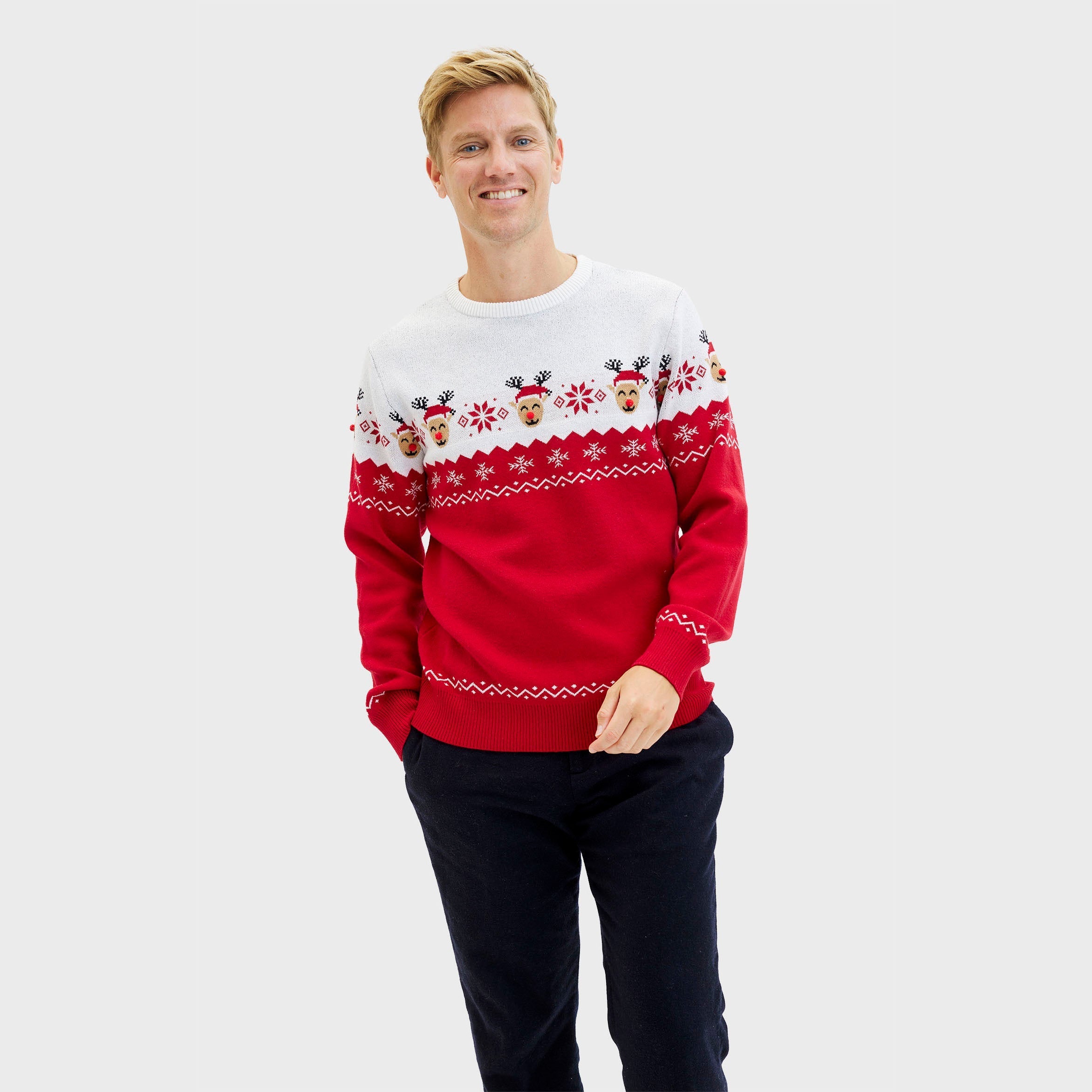 Der entzückende Weihnachtspullover - Herren